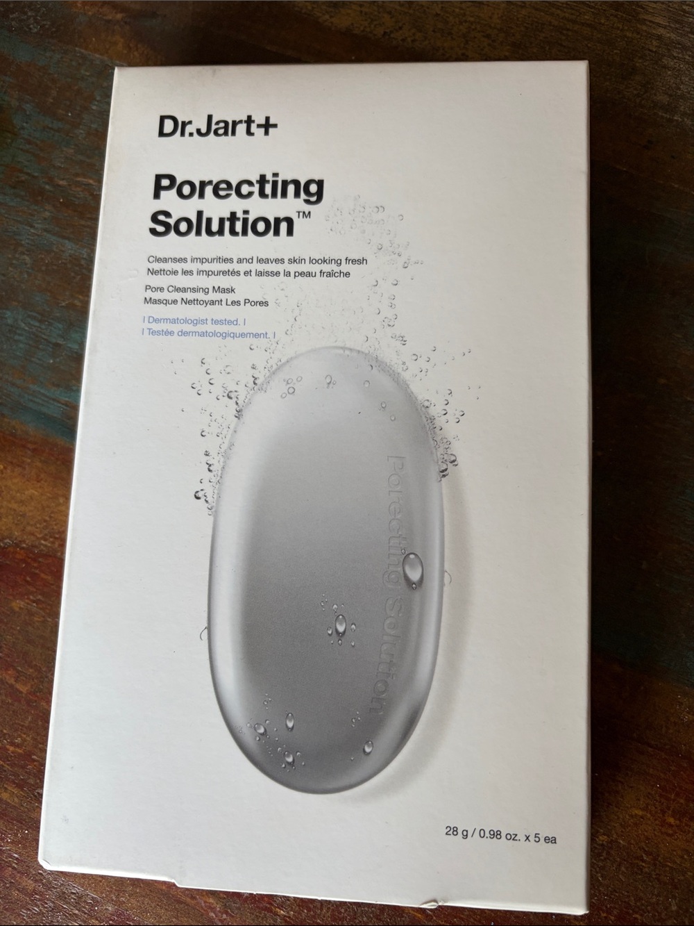 New Dr. Jart+ Porecting Solution Pore Cleansing Mask set of 5